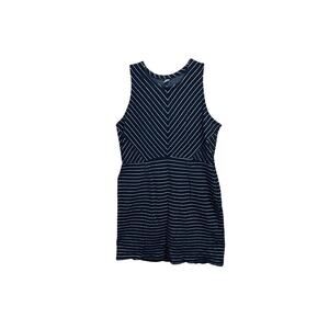 Old Navy Blue Dress with White Stripes Women’s Size XXL